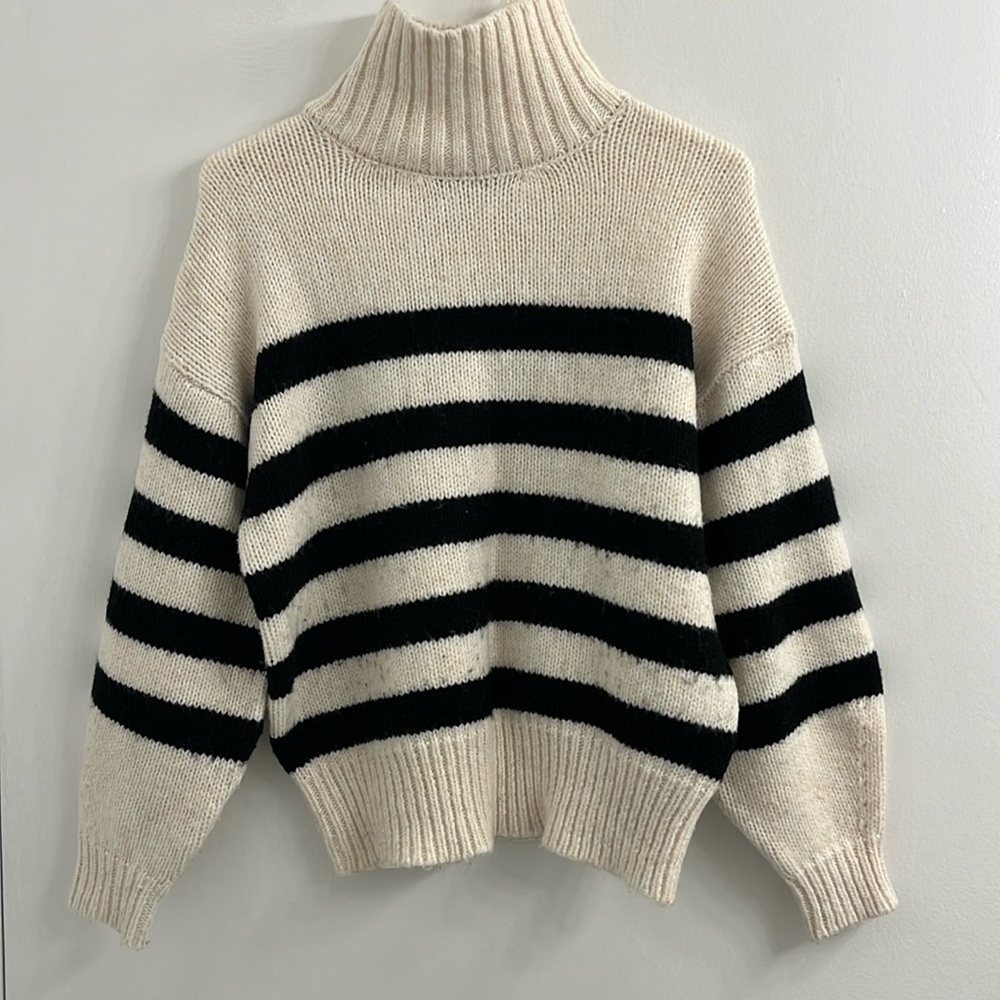 ASOS Stripe Turtleneck